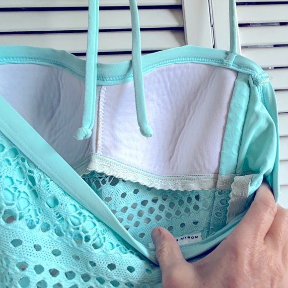 Robin Piccone Retro Pin Up Swimsuit  Blue - Picture 8 of 13